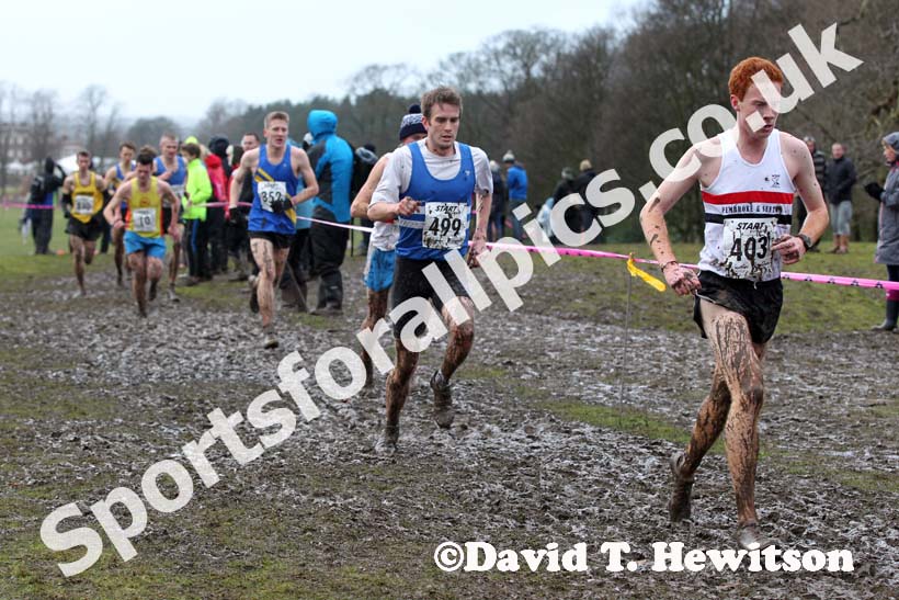Senior mens Northern Cross Country Champs, Knowsley Safari Park. Photo: David T. Hewitson/Sports for All Pics